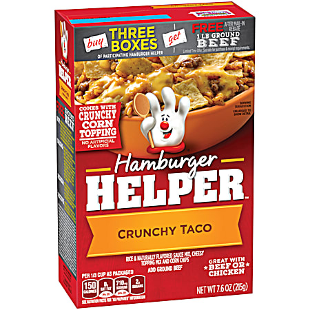 Crunchy Taco 7.6 oz Dry Meal Kit