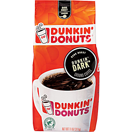 11 oz Dunkin' Dark Roast Ground Coffee