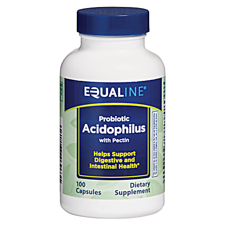 EQUALINE Probiotic Acidophilus Dietary Supplement - 100 ct