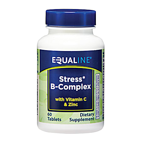 Stress B-Complex Dietary Supplement Tablets - 60 ct