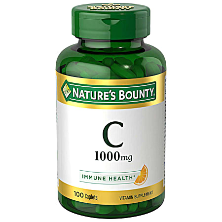 Vitamin C 1000mg Vitamin Supplement Tablets - 100 ct