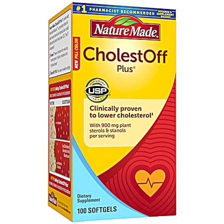 CholestOff Plus Softgels - 100 Ct