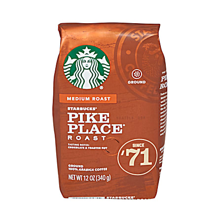 Starbucks Pike Place Medium Roast Ground Coffee