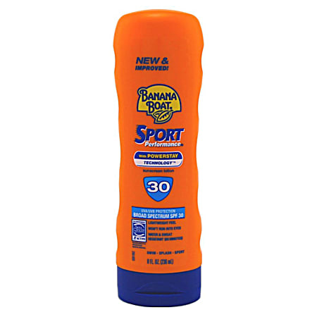 8 oz Sport Performance SPF 30 Sunscreen Lotion