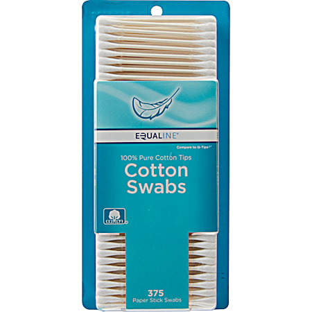 Cotton Swabs - 375 ct