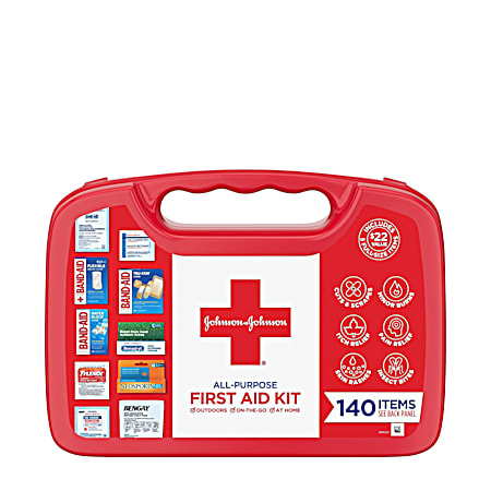 All-Purpose First Aid Kit - 140 pc