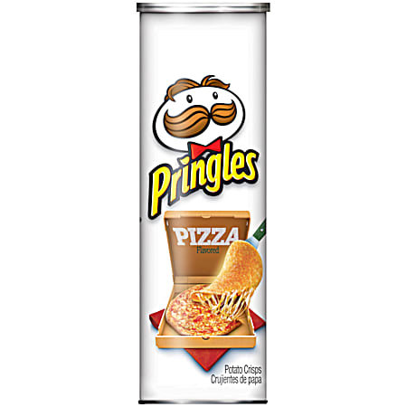 Pringles 5.5 oz Pizza Flavored Potato Crisps Chips