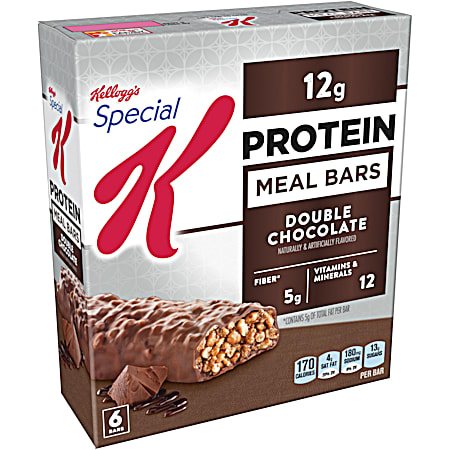 Kellogg's Special K Protein Meal Bars - Dbl Chocolate - 6 Ct