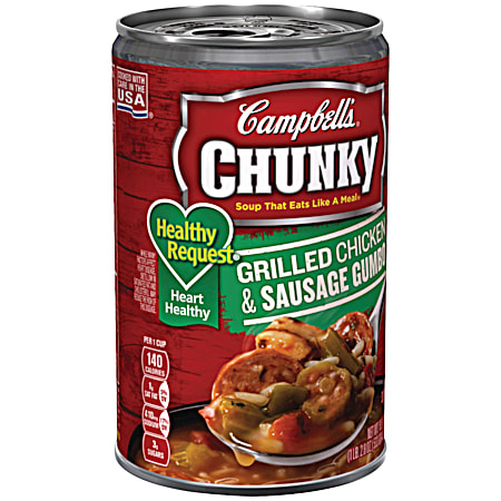 Campbell's CHUNKY Healthy Request Grilled Chicken & Sausage Gumbo