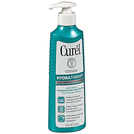 Curel Hydra Therapy Wet Skin Moisturizer - 12 Oz.