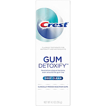 4.1 oz Gum Detoxify Deep Clean Toothpaste