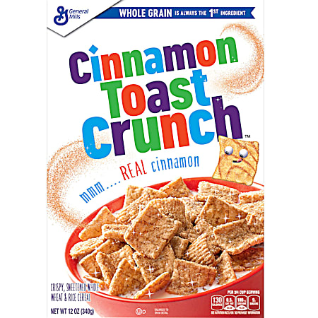 12 oz Cinnamon Toast Crunch Cereal
