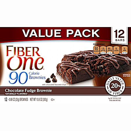 Chocolate Fudge Brownie Bars - 12 Pk