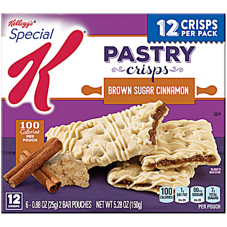 Special K Brown Sugar Cinnamon Pastry Crips - 6 pk
