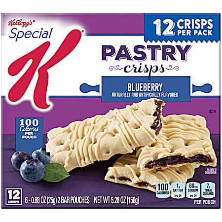 Special K Blueberry Pastry Crips - 6 pk