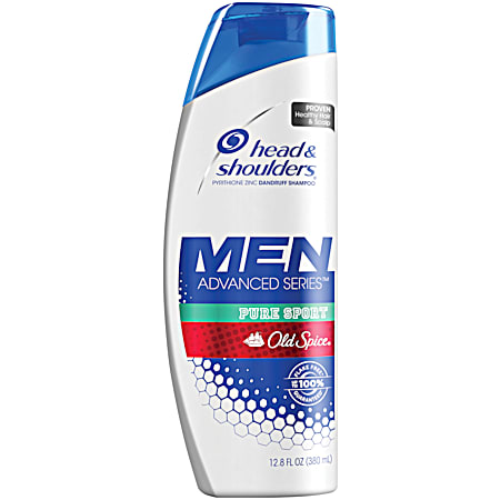 12.8 fl oz Men's Old Spice Pure Sport Anti-Dandruff Shampoo