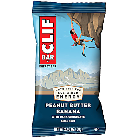 Clif Bars 2.4 oz Peanut Butter Banana Energy Bar