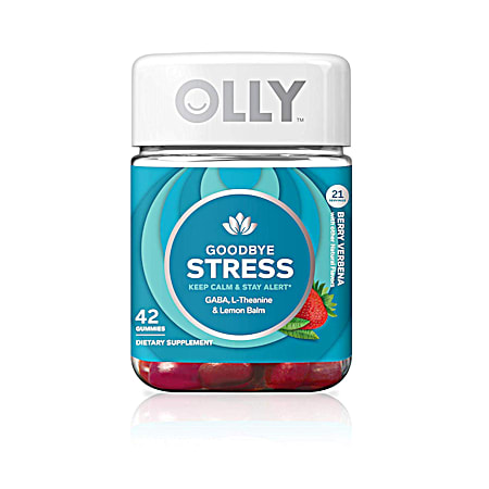 Olly Goodbye Stress Berry Gummies - 42 ct
