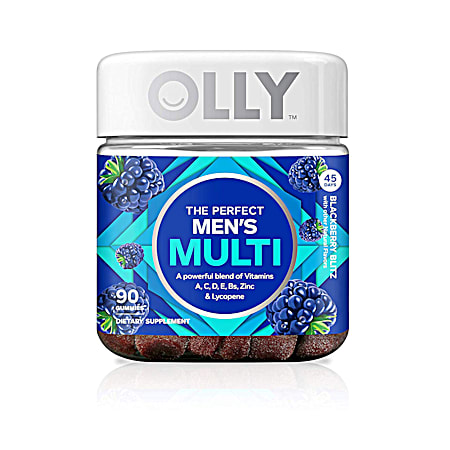 Olly Men's Blackberry Multi Vitamin Gummies - 90 ct