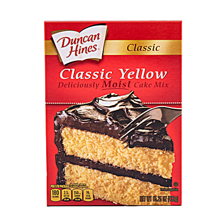 DUNCAN HINES Classic Yellow Cake Mix - 15.25 oz