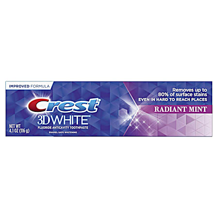 3D White 4.1 oz Radiant Mint Toothpaste
