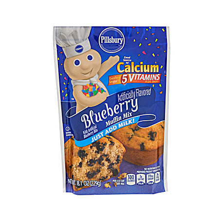 Pillsbury 8.1 oz Blueberry Muffin Mix