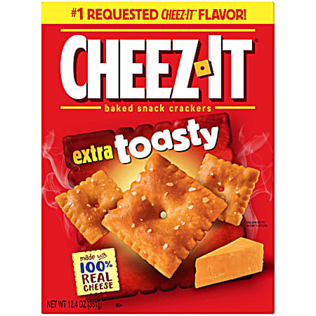 Extra Toasty Cheddar Crackers - 12.4 Oz.
