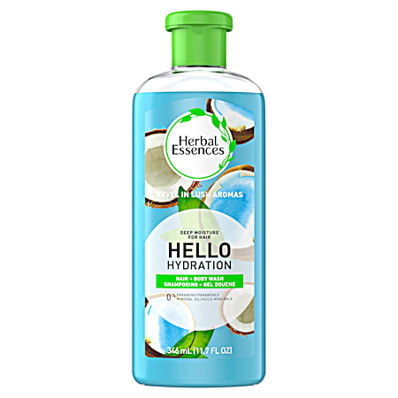 11.7 oz Hello Hydration Deeply Moisturizing Shampoo & Body Wash