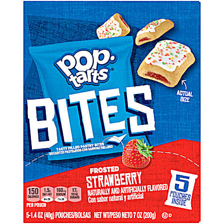 Kellogg's Pop-Tarts Strawberry Frosted Pastry Bites
