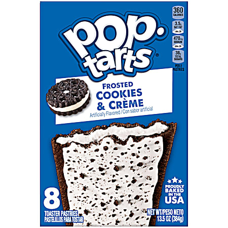 Kellogg's Pop-Tarts Frosted Cookies & Creme