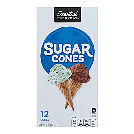 Essential EVERYDAY Sugar Cones - 12 ct