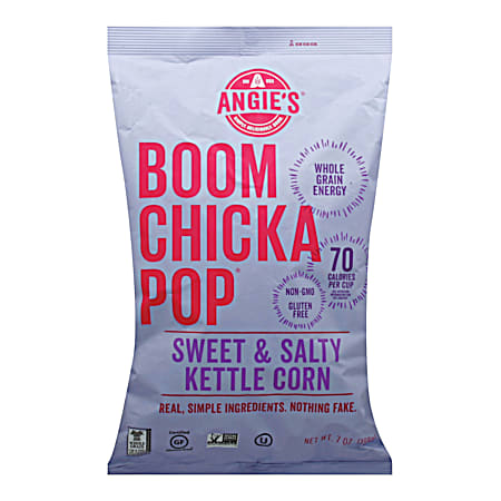 Angie's 7 oz Boomchickapop Sweet & Salty Kettle Corn Popcorn