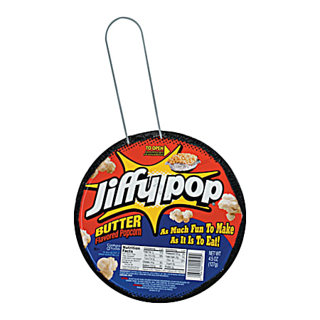 Jiffy Pop 4.5 oz Butter Flavored Popcorn