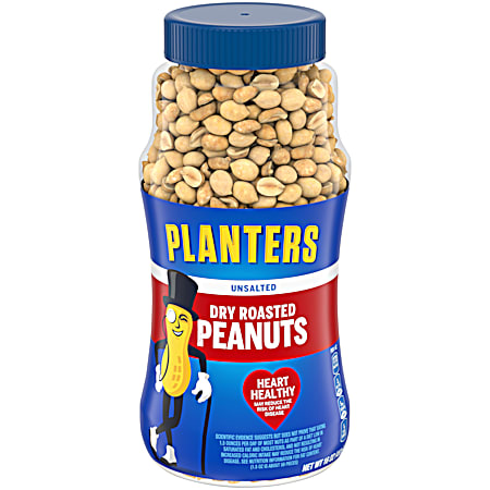 16 oz Unsalted Dry Roasted Peanuts