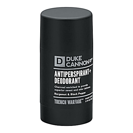 Duke Cannon 2.7 oz Trench Warfare Bergamot & Black Pepper Antiperspirant & Deodorant