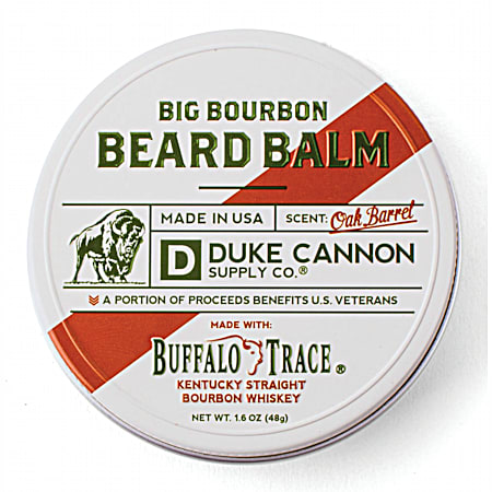 Duke Cannon 1.6 oz Big Bourbon Oak Barrel Beard Balm