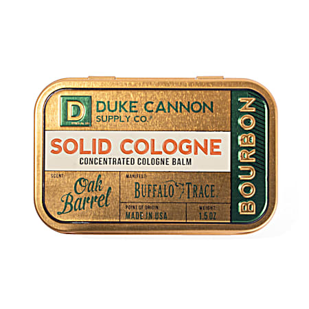 1.6 oz Bourbon Solid Cologne