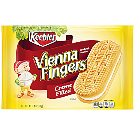 Keebler 14.2 oz Vienna Fingers Creme Filled Sandwich Cookies