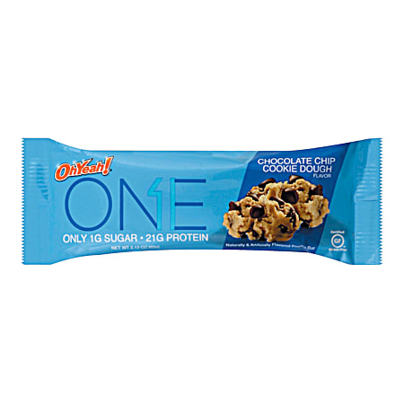2.12 oz Chocolate Chip Cookie Dough Protein Bar