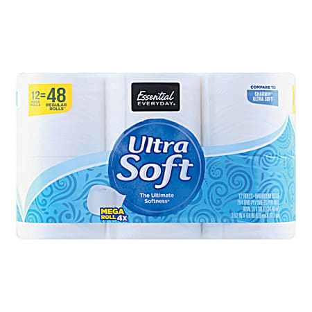 Ultra Soft Bath Tissue - 12 pk