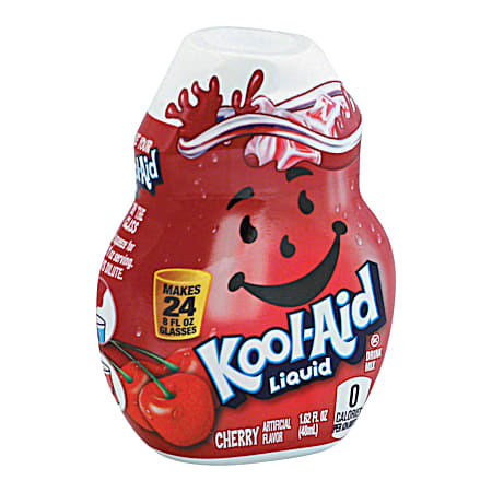 Kool Aid Liquid 1.62 fl oz Cherry Zero Calorie Water Enhancer