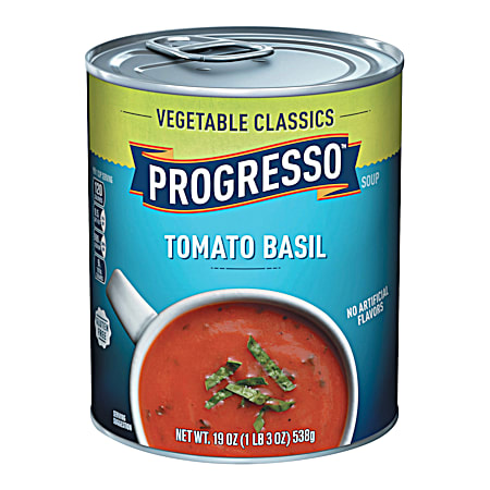 PROGRESSO 19 oz Vegetable Classics Tomato Basil Soup