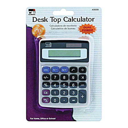 Charles Leonard 39200 Desktop Calculator, 7 - 12 Age
