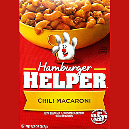 HAMBURGER HELPER Chili Macaroni 5.2 oz Dry Meal Kit