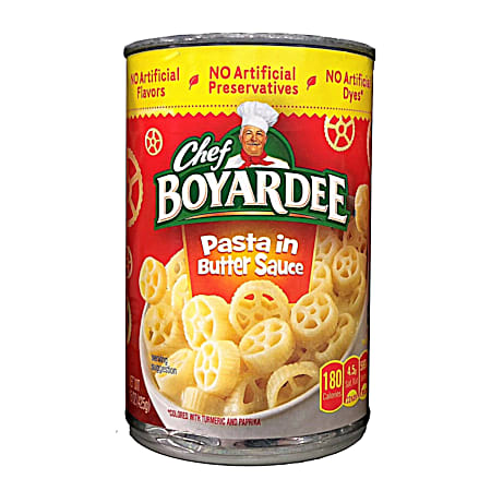 Chef Boyardee 15 oz Pasta in Butter Sauce