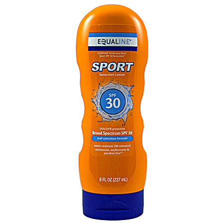 EQUALINE 8 oz Sport SPF 30 Sunscreen Lotion