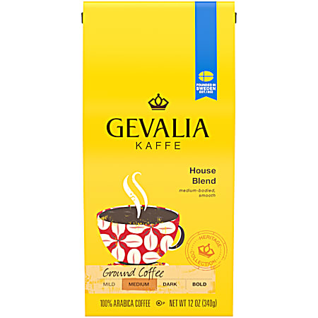 12 oz House Blend Medium Roast Ground Coffee