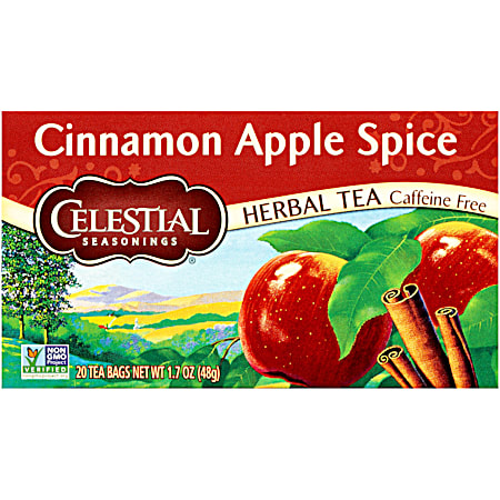 Celsius Cinnamon Apple Spice Herbal Tea - 20 Ct