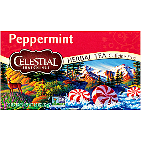 Celsius Peppermint Herbal Tea - 20 Ct