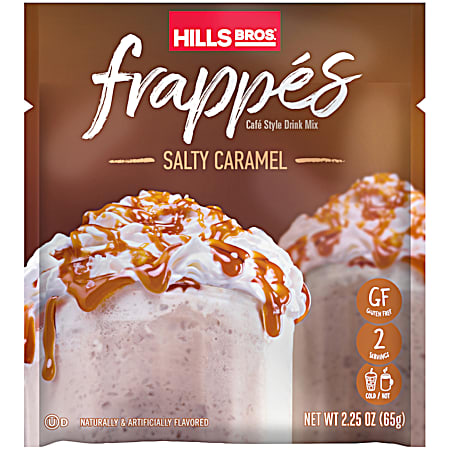 2.25 oz Salty Caramel Frappes Cafe Style Drink Mix